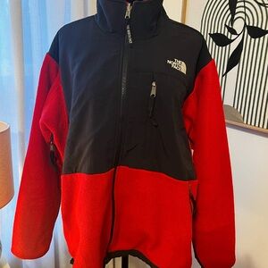 Vintage The North Face Vibrant Red Fleece Jacket